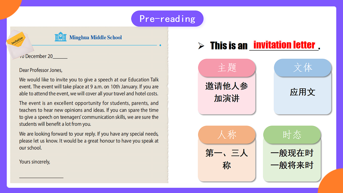 Unit 8 Let's Communicate!     SectionB 3a-3c&Project课件第5页