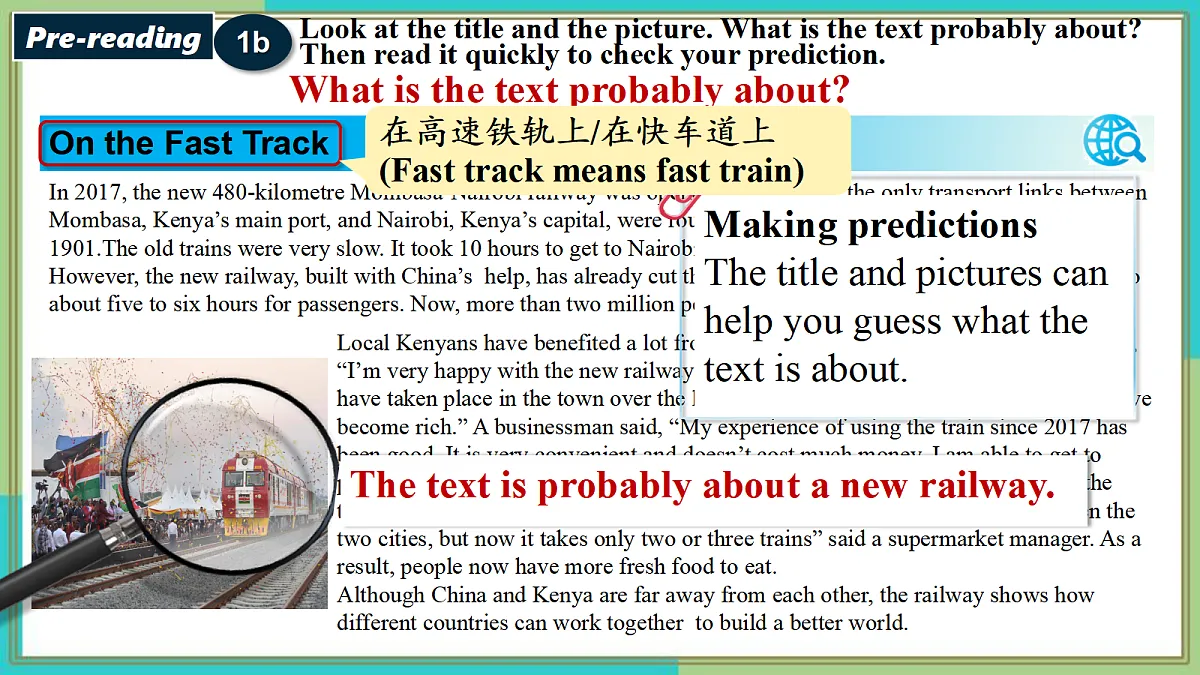 Unit 1 The Changing World（第4课时）Section B（1a-1f） - 九年级英语上册 同步教学课件（人教版2024）第8页