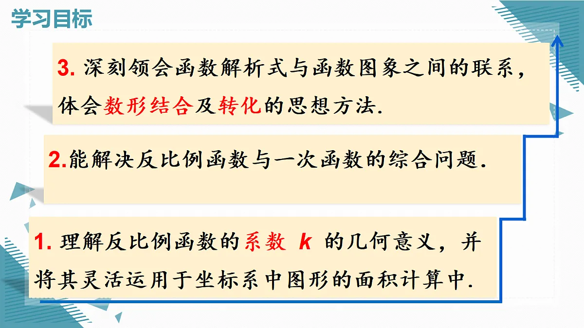2026学年新人教版初中数学九年级上册27.2 反比例函数的图象和性质（第2课时）课件第2页