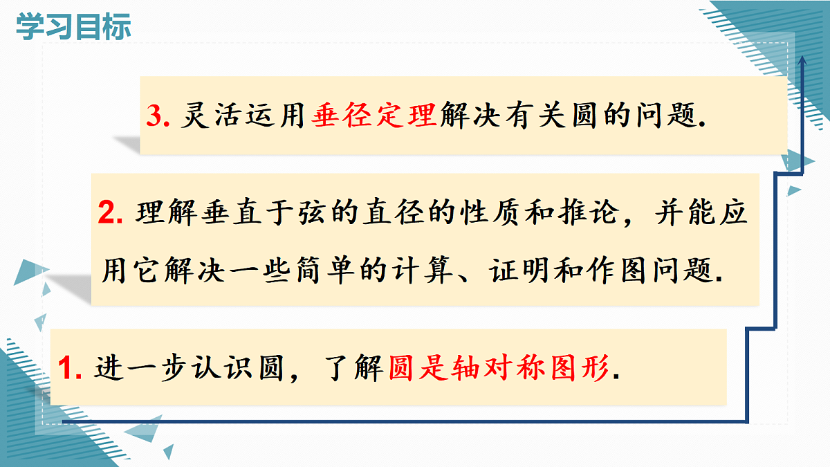 2026学年新人教版初中数学九年级上册29.2.1垂直于弦的直径课件第2页