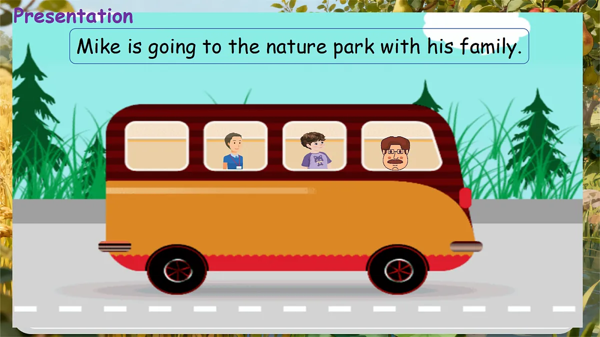 Unit 6 第2课时 Part A Let’s learn &Design a nature park(教学课件)英语人教PEP版五年级上册（新教材第7页