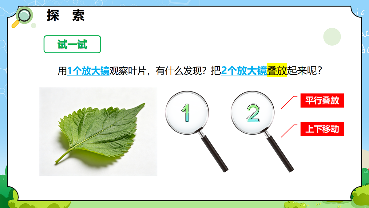 1.2 《怎样放得更大》 - 小学科学五级上册 同步教学课件（教科版2024）第3页