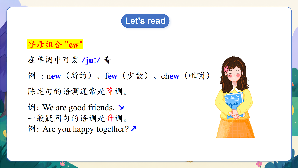 【新教材核心素养】外研版英语五上Unit 3 《Happy together》（复习课件）第3页