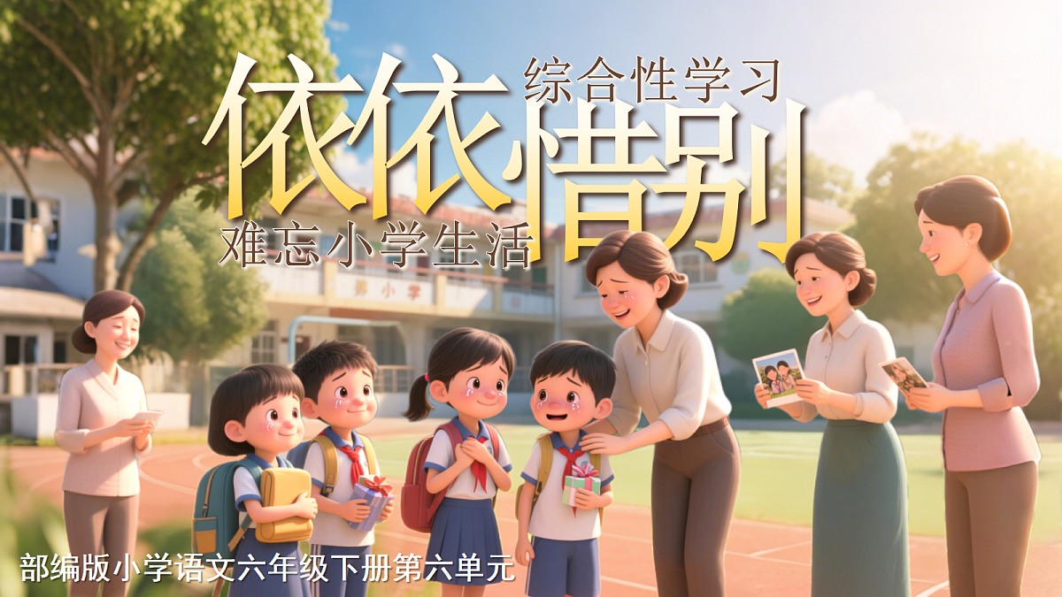 六下综合性学习：依依惜别第1页