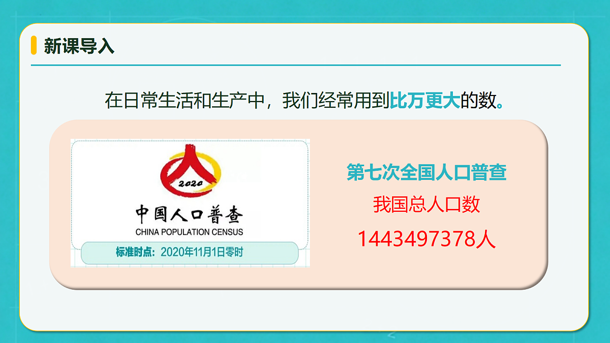 小学数学人教版四年级上册-1.1 亿以内数的认识 (课件）第8页
