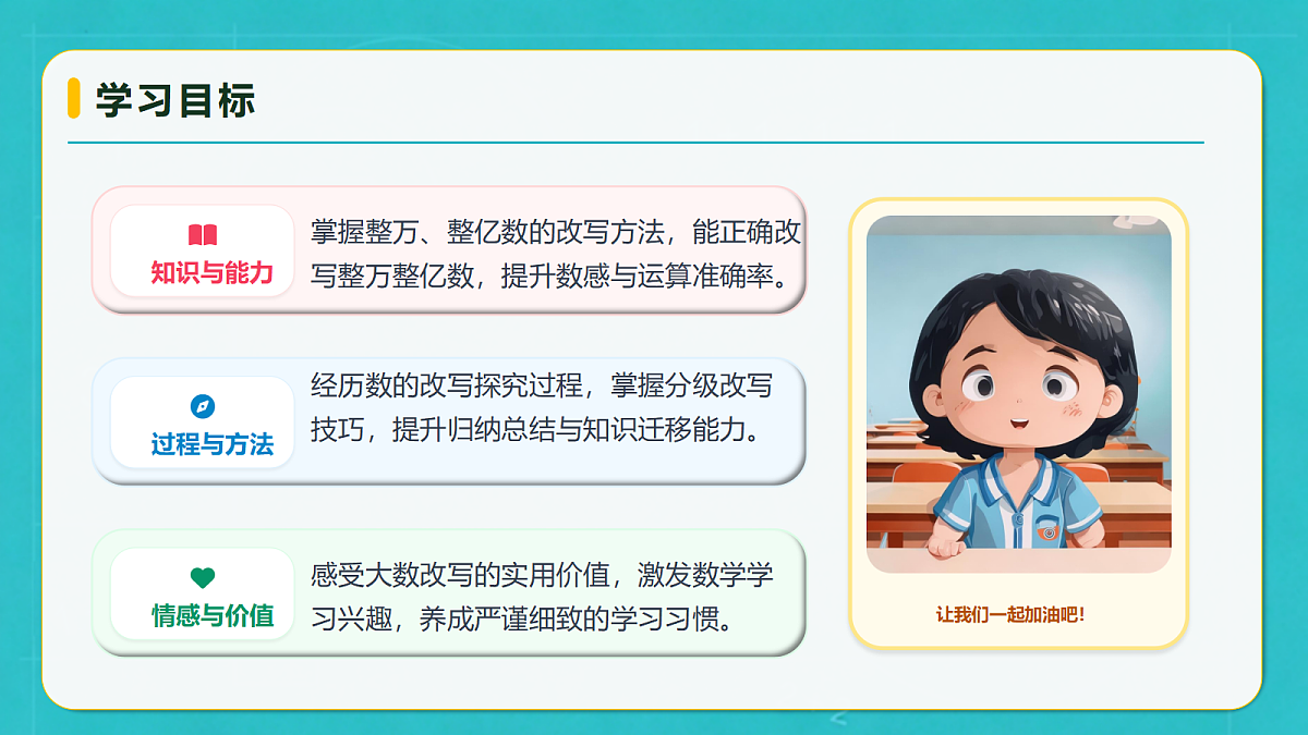 小学数学人教版四年级上册-1.7 数的改写 (课件）第4页