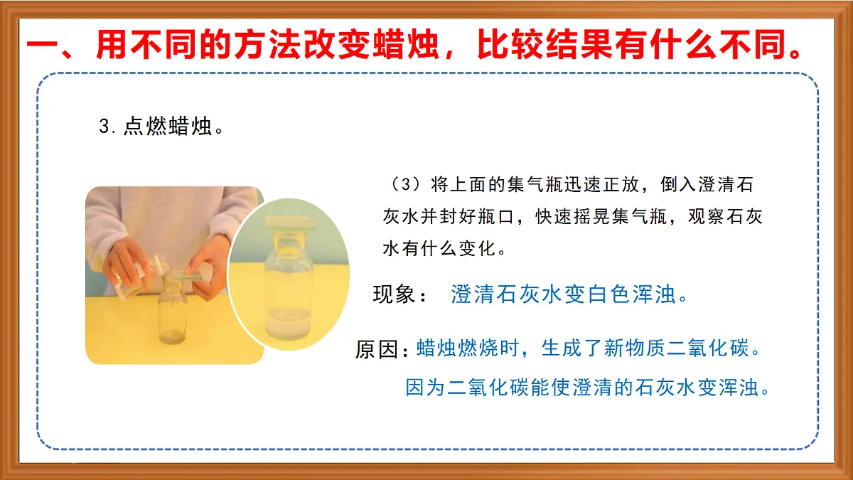 苏教版小学科学六年级上册《1 蜡烛的变化》课件、视频、作业设计第7页
