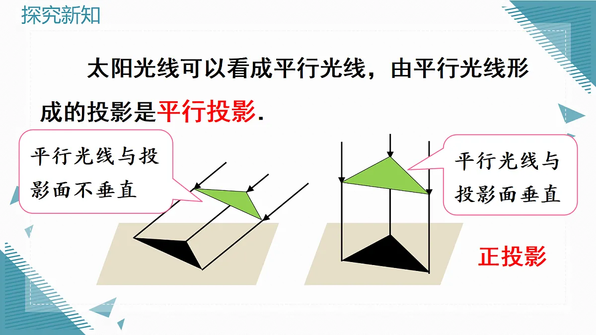 2026学年新北师大版初中数学九年级上册第四章1投影（第2课时）课件第5页
