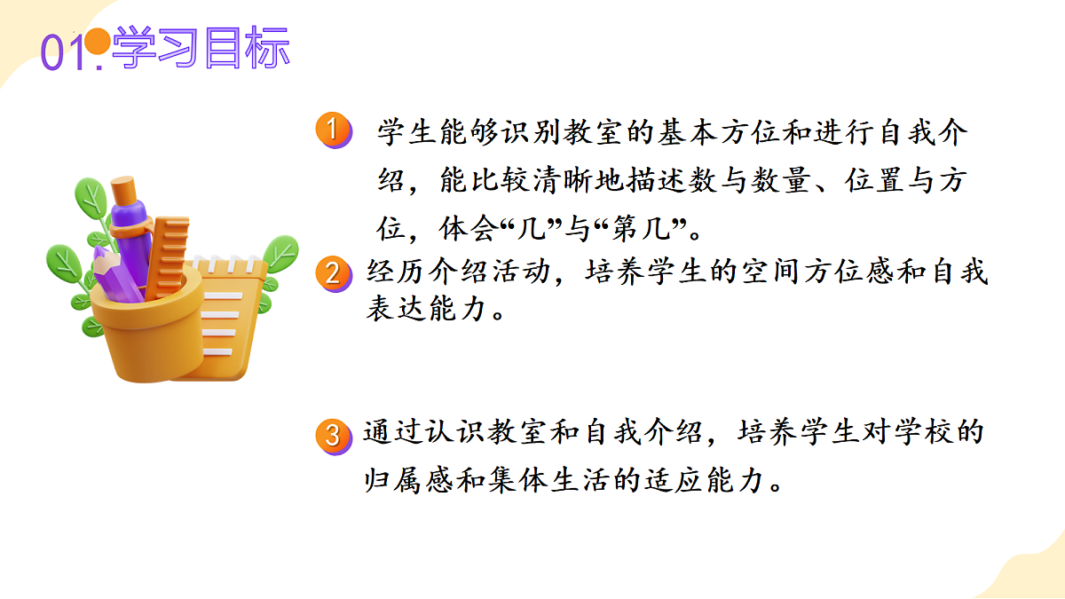2026（新教材）人教版数学一年级上册-数学游戏：在教室里认一认（课件）第2页