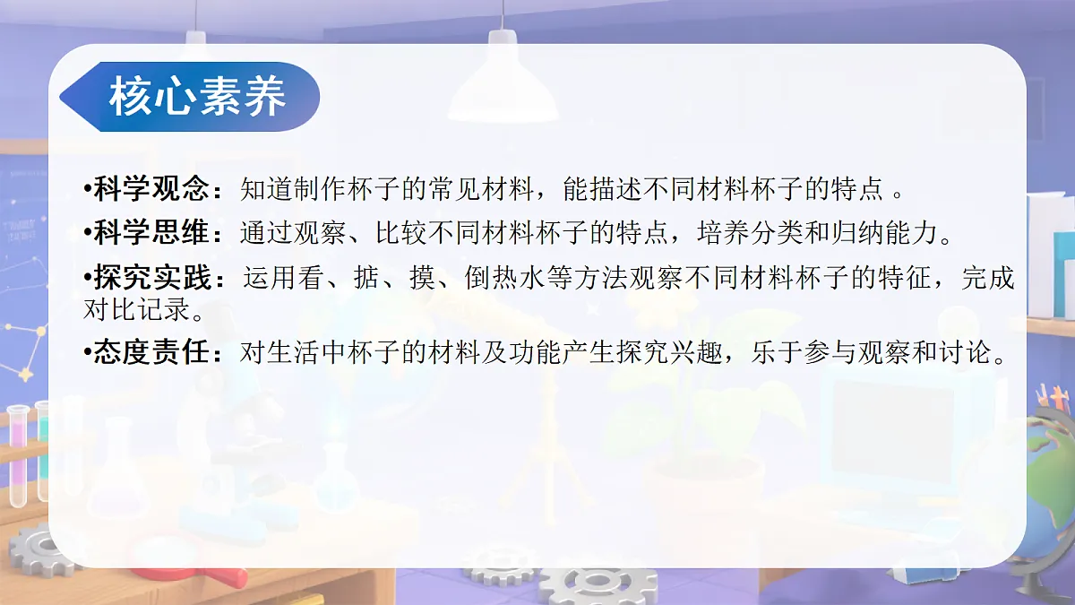 1.2 各种各样的杯子（教学课件）科学苏教版二年级上册（新教材）第3页