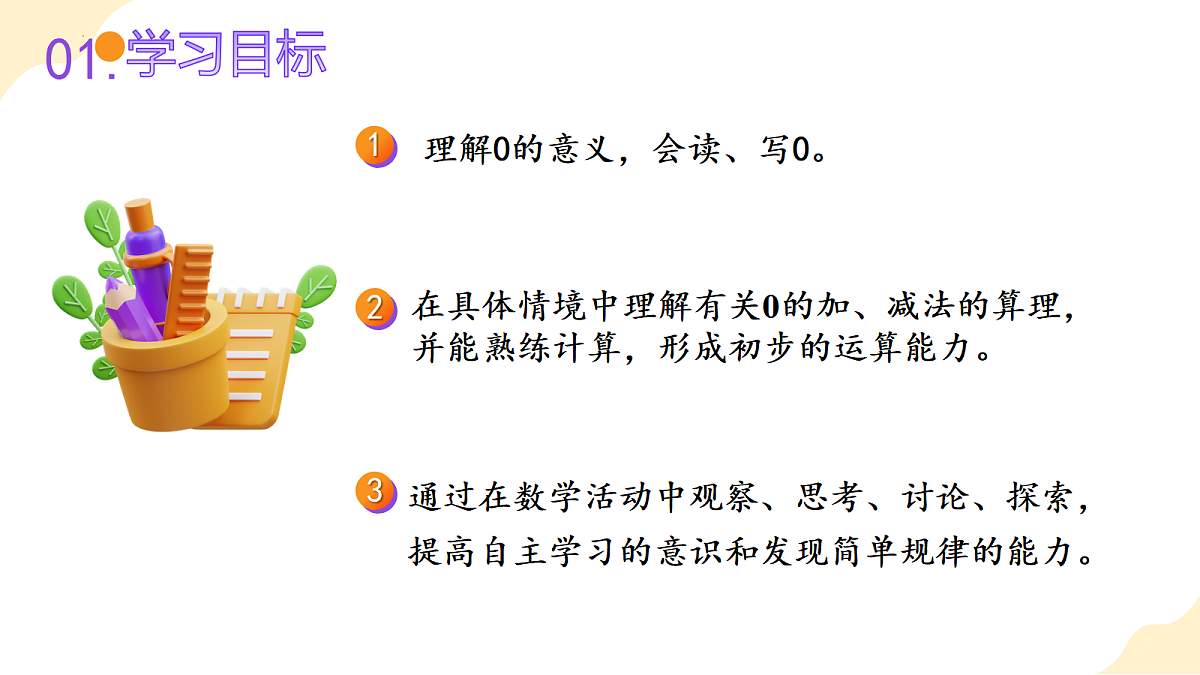 2026（新教材）人教版数学一年级上册-1.7《0的认识和加减法》（课件）第2页