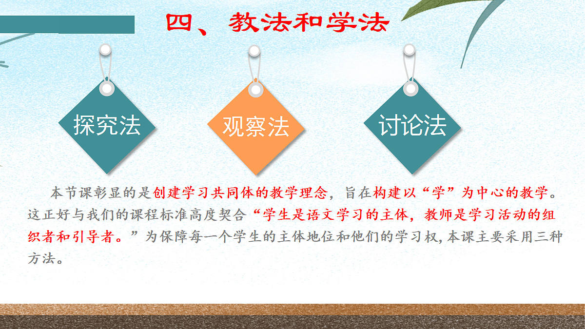 参考资料：《比尾巴》说课（特等奖）第6页