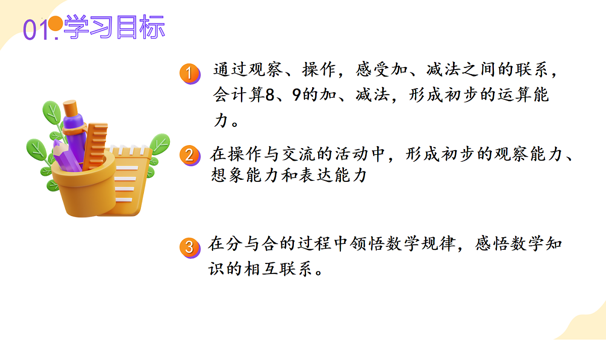 2026（新教材）人教版数学一年级上册-2.8《8和9的加减法》（课件）第2页
