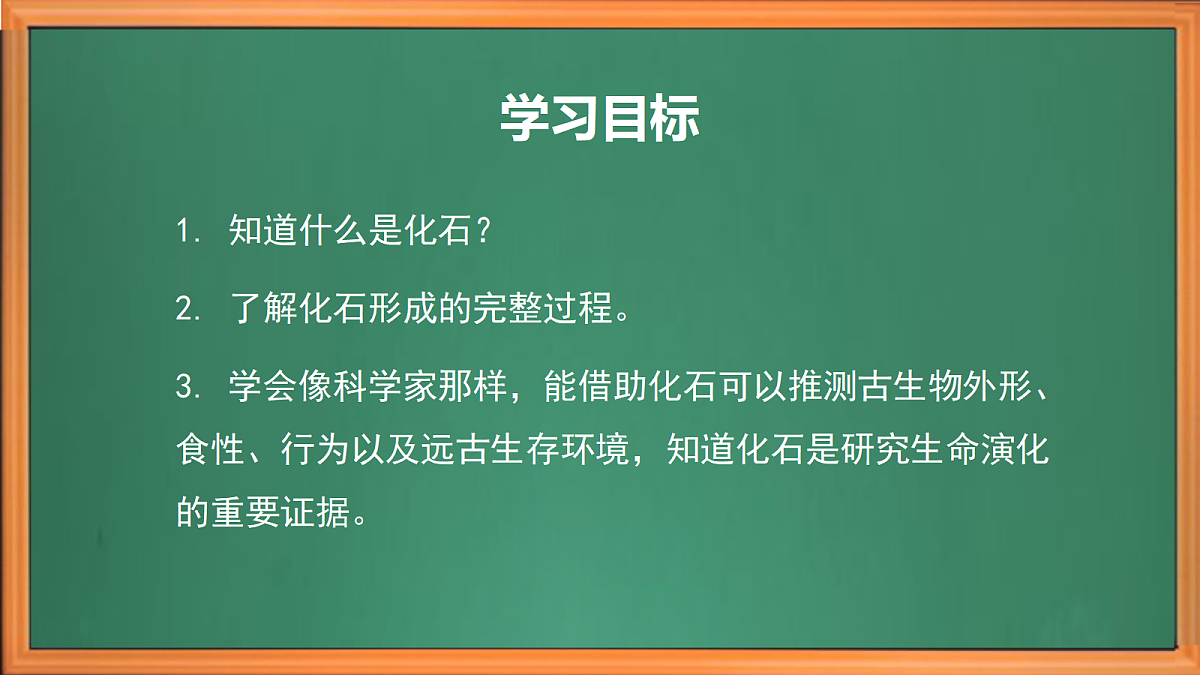 苏教版小学科学六年级上册第2单元《7 化石告诉我吗什么》课件、视频、作业设计第3页