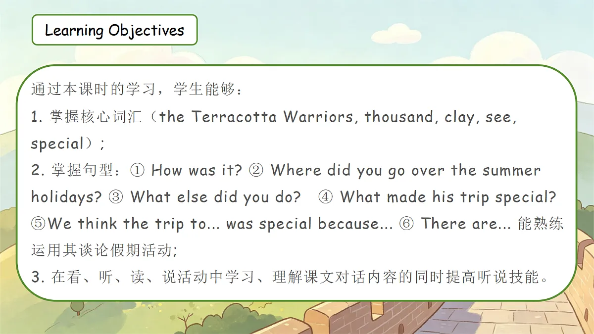 人教PEP六上Unit 1 Amazing places 第三课时 Part B Let's talk 课件第2页