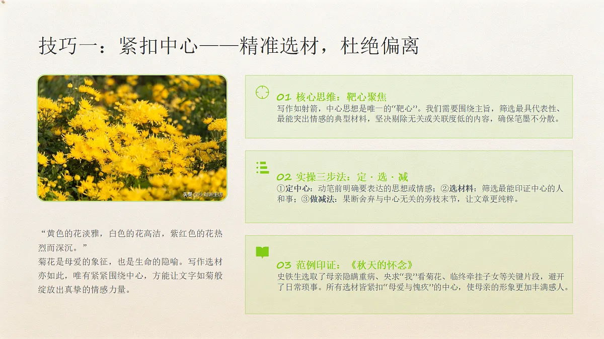 01 选材得当之紧扣中心，详略得当（课件）第4页