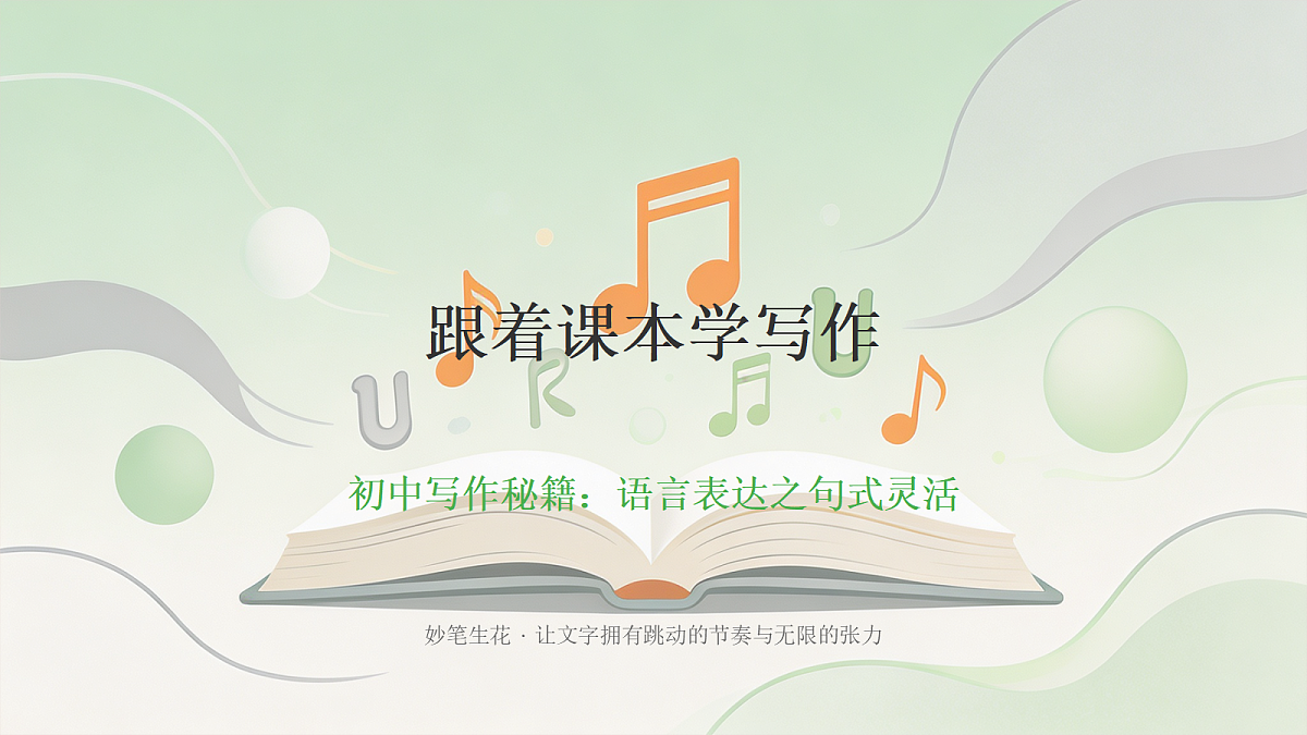 02 语言表达之句式灵活（课件）第1页