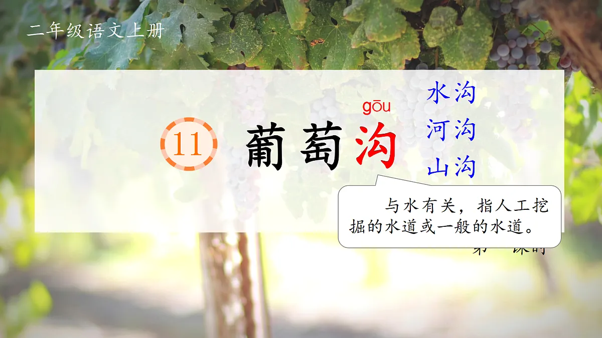 1.《课文11 葡萄沟》ppt课件第3页
