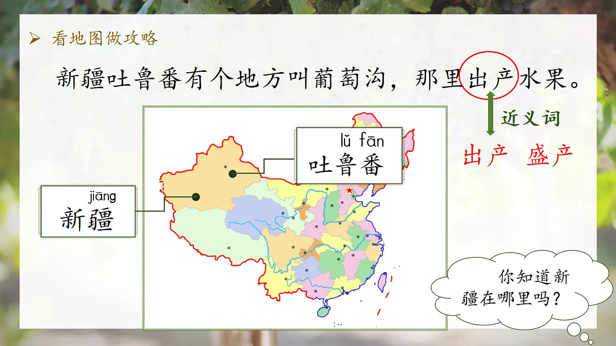 1.《课文11 葡萄沟》ppt课件第5页