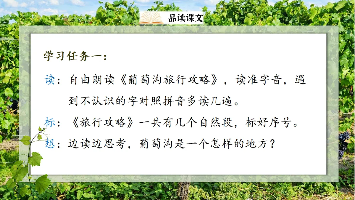 1.《课文11 葡萄沟》ppt课件第7页