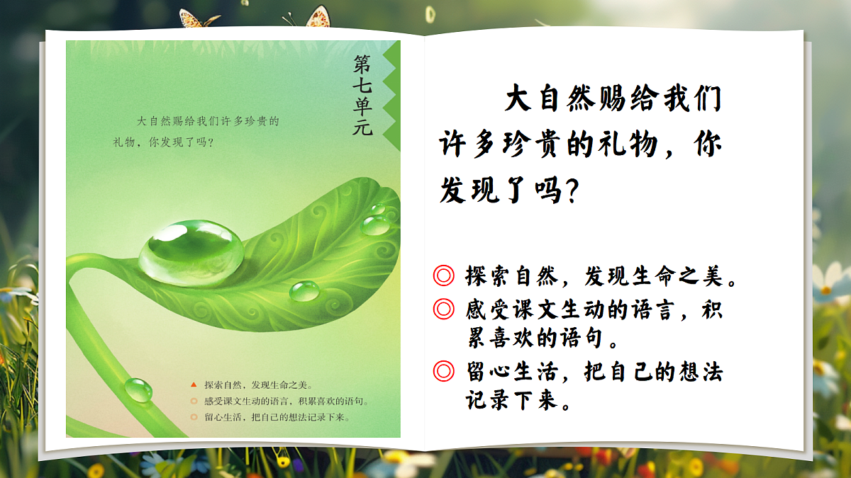 22.《读不完的大书》教学课件第1页