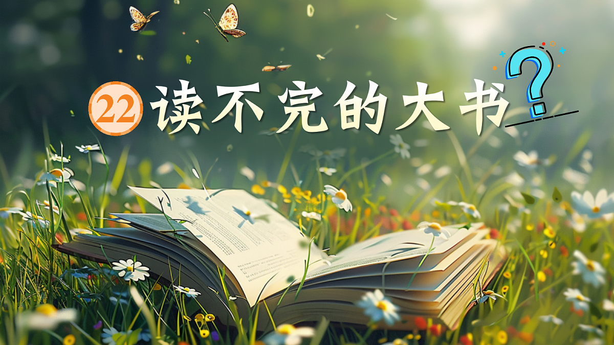 22.《读不完的大书》教学课件第3页
