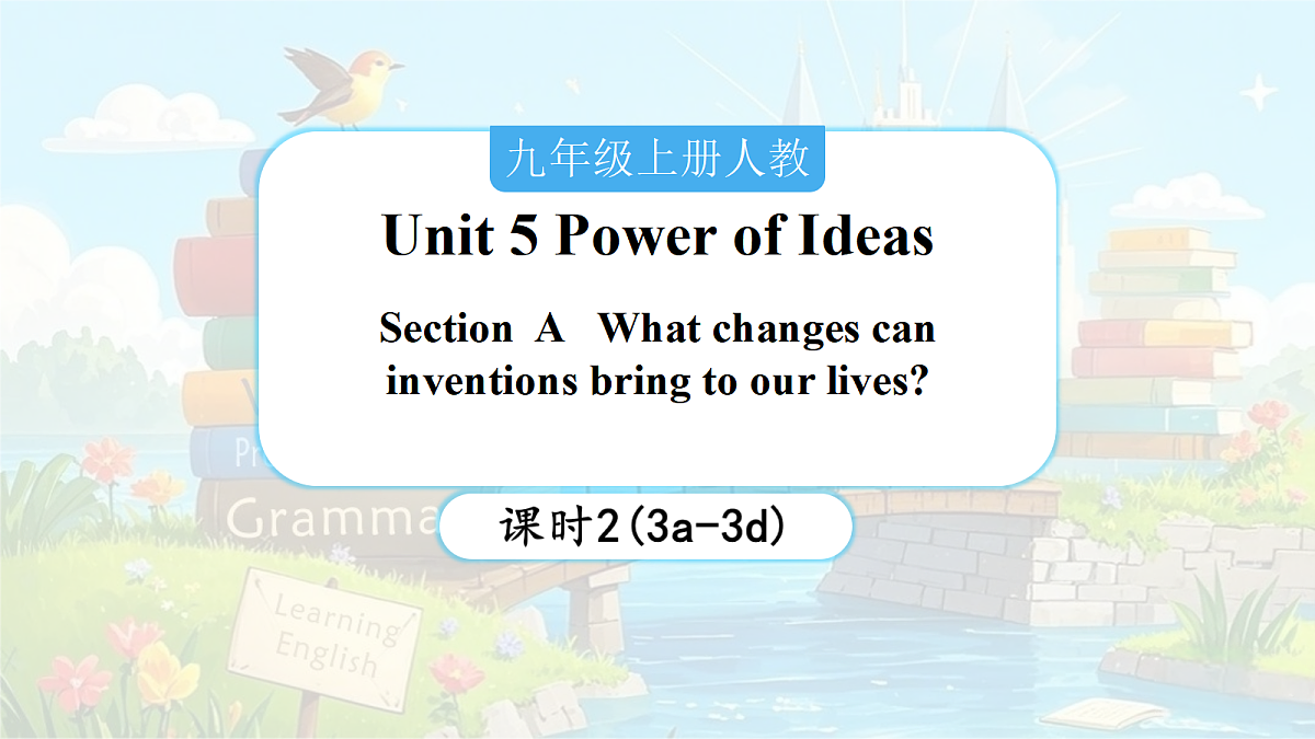 Unit 5 Power of Ideas（第2课时）Section A 3a-3d第1页