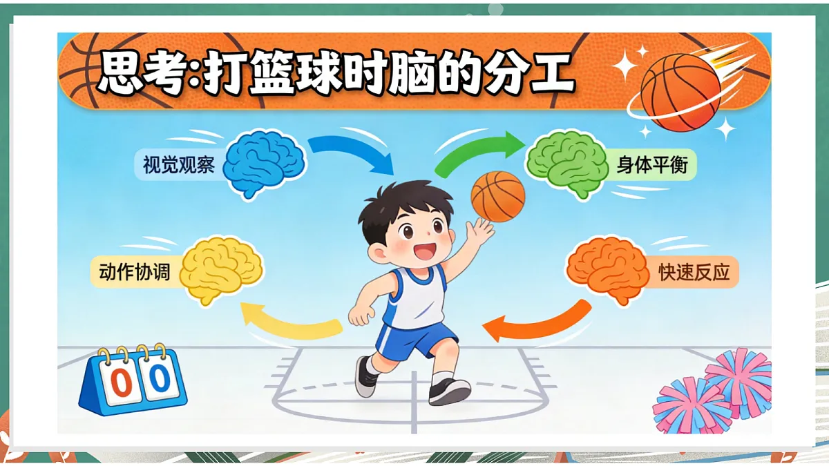 1.4 身体的“总指挥”（教学课件）【含AI视频】科学教科版六年级上册（新教材）第7页