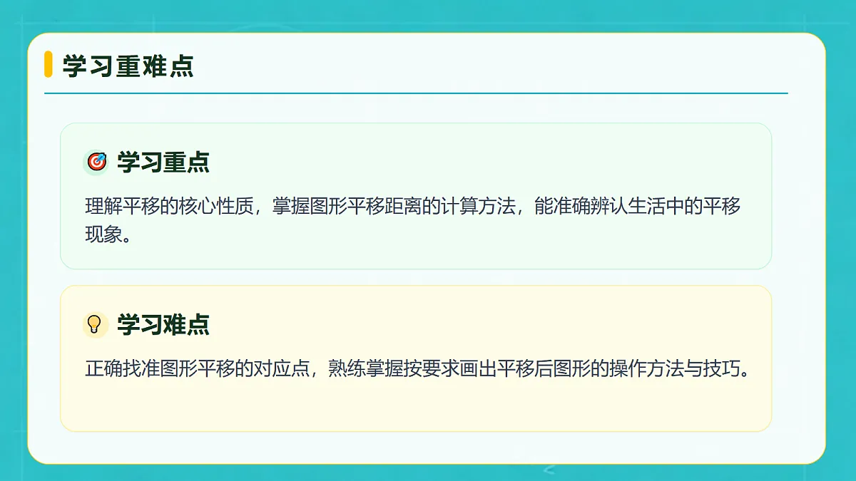 小学数学人教版五年级上册-4.2 平移（1） (课件）第5页