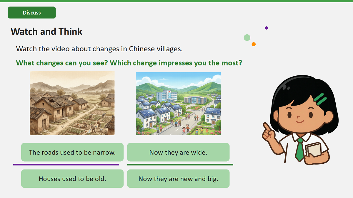 新人教版（2024）英语九年级（初三）上册-Unit 1 The Changing World SectionA 3a-3d 课件（lesson 2）第5页