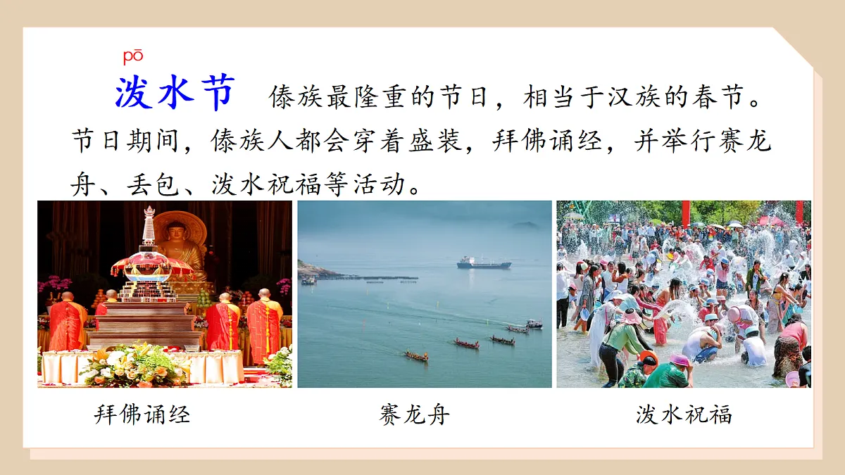 1. 课文17 《难忘的泼水节》ppt课件第5页