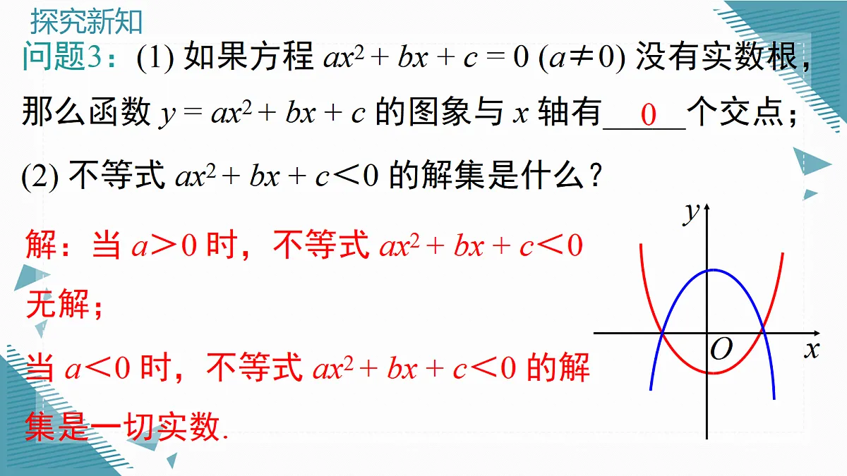 2026学年新沪科版初中数学九年级上册21.3 二次函数与一元二次方程（第2课时）课件第6页