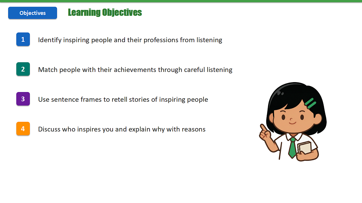 新人教版（2024）英语九年级（初三）上册-Unit2 Inspiring People Section A 1a-2d 听说课 课件（lesson 1)第2页