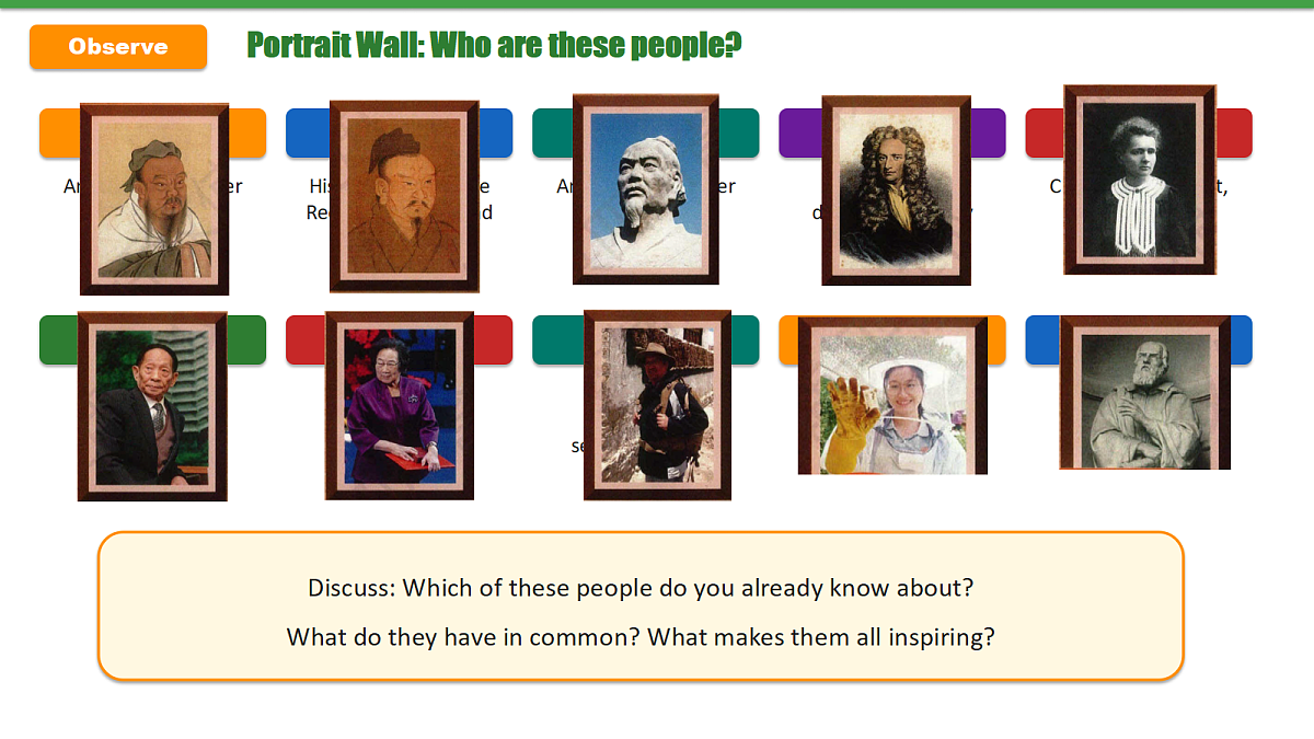 新人教版（2024）英语九年级（初三）上册-Unit2 Inspiring People Section A 1a-2d 听说课 课件（lesson 1)第6页