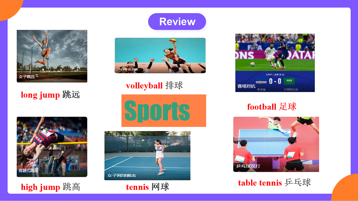 Unit 8 《 More than a Game 》Section A (1a-1d）课件 人教版英语九上第6页