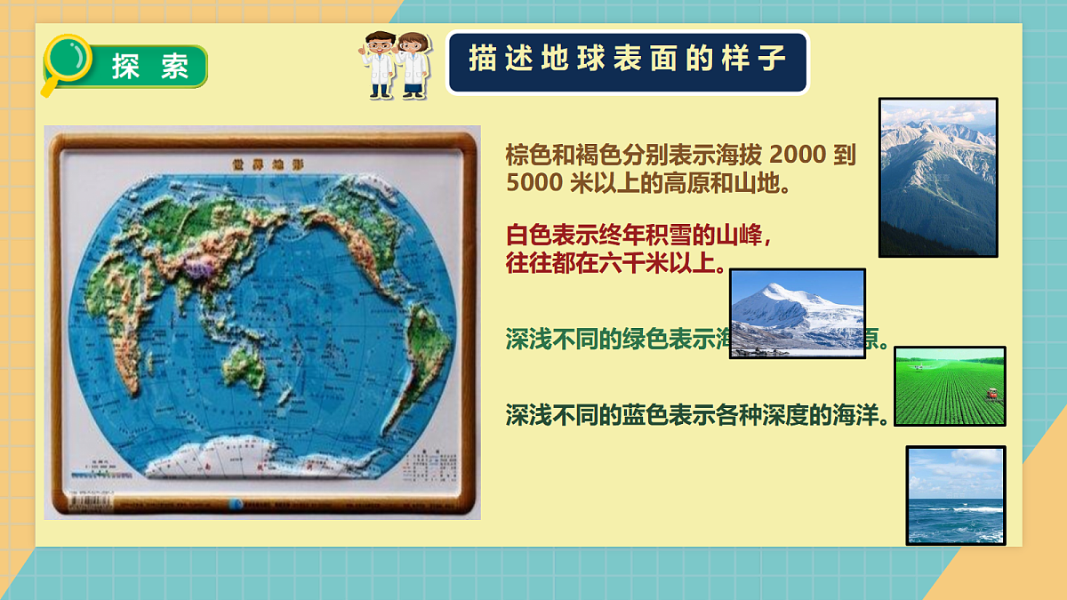 1.1地球的表面第5页