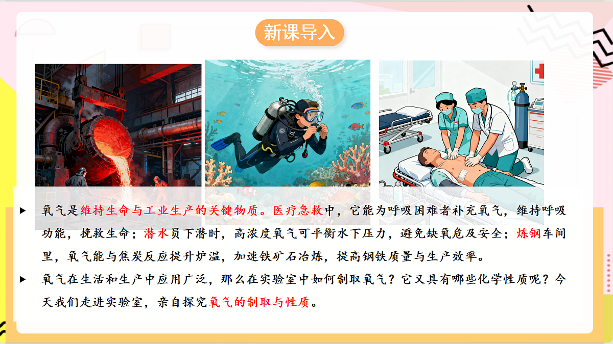学生实验4《 氧气的实验室制取和性质》课件 鲁教版化学九上第4页