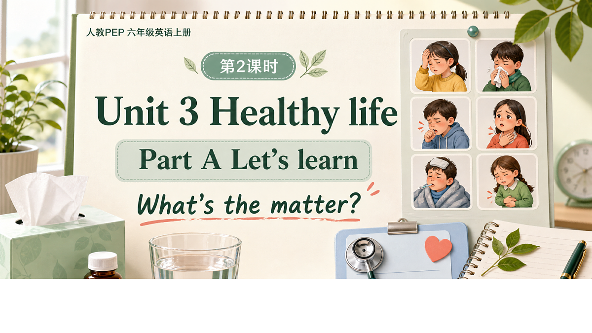 U3L2 Part A Let’s learn & Look and role-play第1页