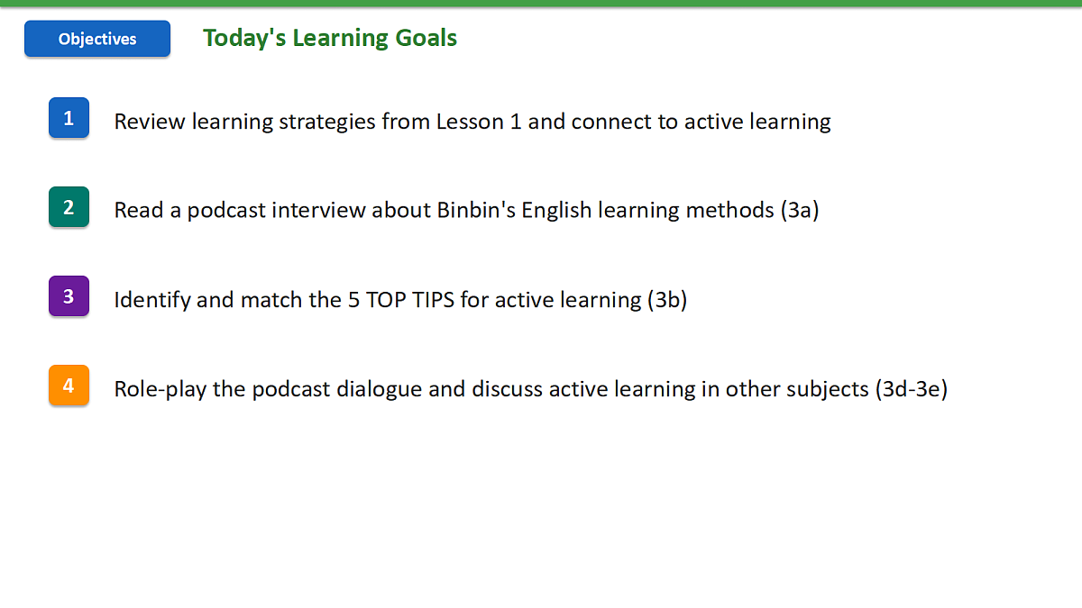 新人教版（2024）英语九年级（初三）上册-Unit3 Smart Learning Section A 3a-3e 听说课 课件（lesson 2)第2页