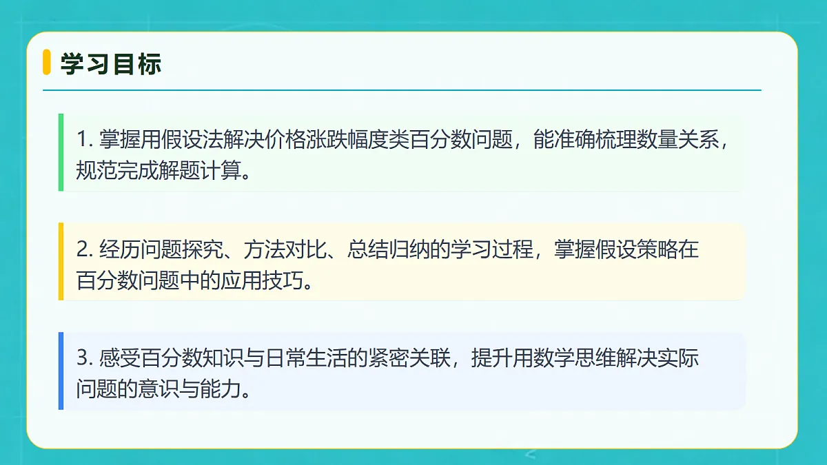 小学数学人教版六年级上册-5.8 百分数的应用（3） (课件）第4页