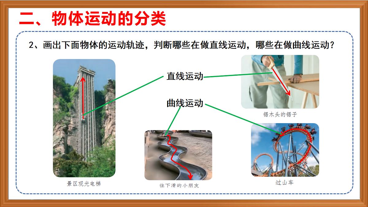 苏教版小学科学四年级上册第二单元《6 不同的运动 》课件+视频+作业第8页