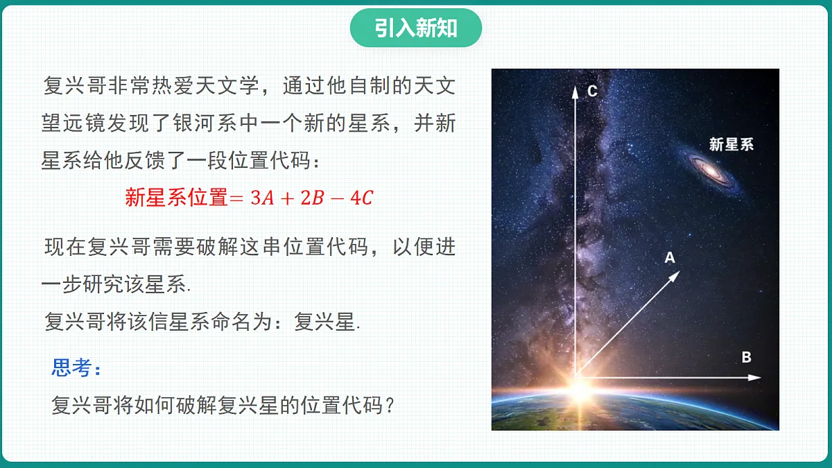 1.2《空间向量基本定理》 课件 高二数学选择性必修一第4页