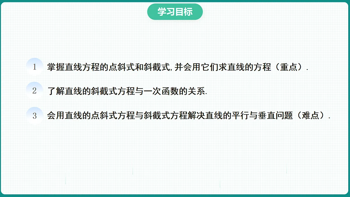 2.2.1《直线的点斜式方程》 课件 高二数学选择性必修一第2页