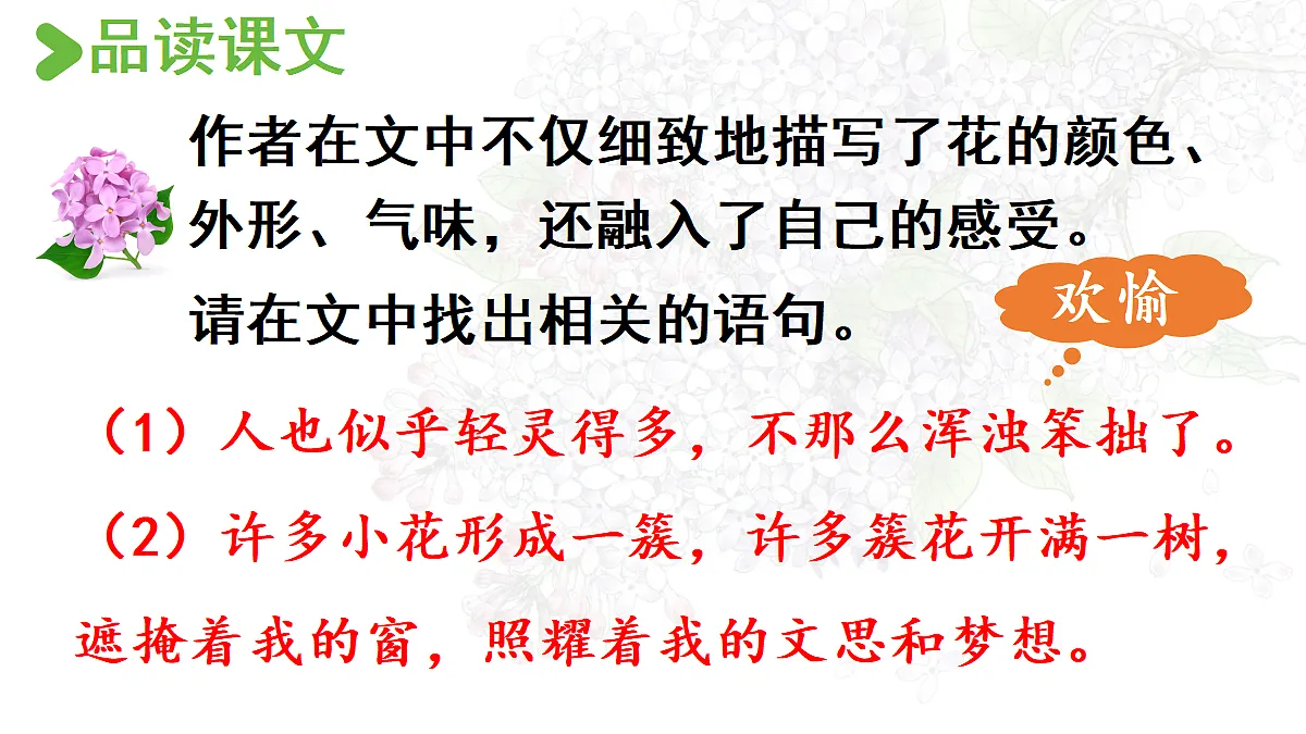 【教学课件】2.丁香结 第2课时第3页