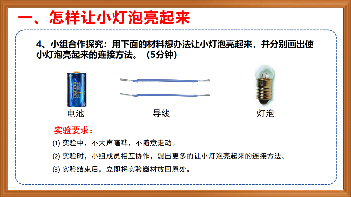 新苏教版小学科学四年级上册第三单元《8 点亮小灯泡 》课件+视频+作业第7页