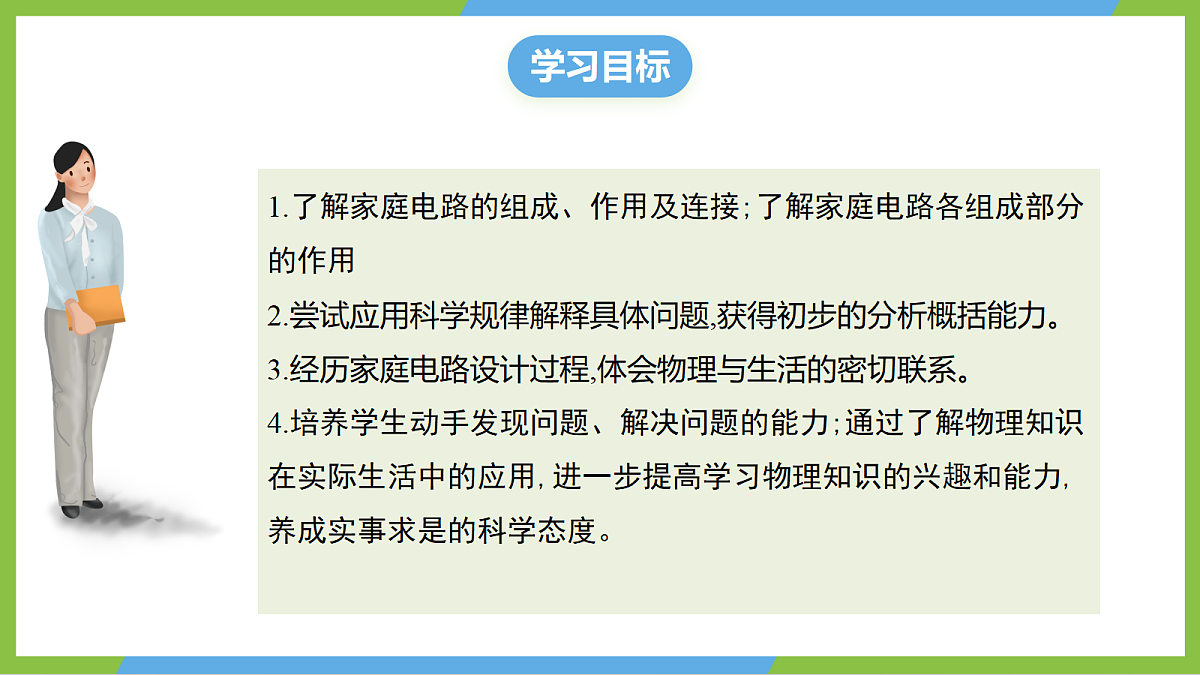 （核心素养）19.3《跨学科实践：为家庭电路做设计》课件 沪科版物理九年级全册第3页