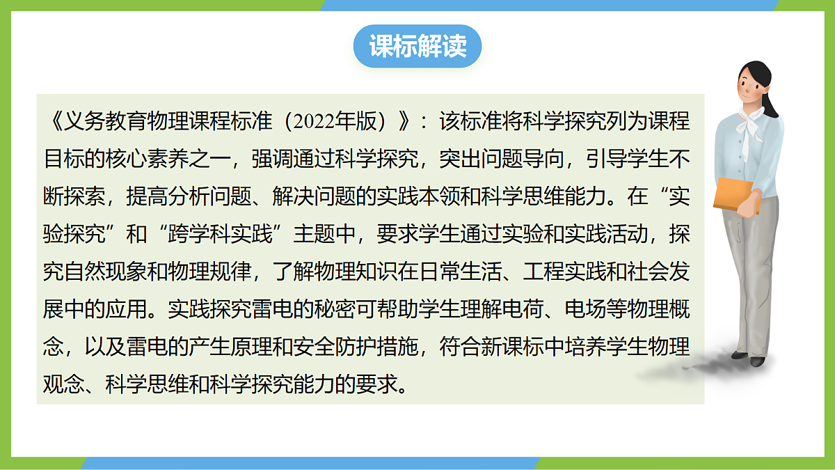 （核心素养）第十五章实践《 探究雷电的奥秘》 课件  沪科版物理九年级全册第2页