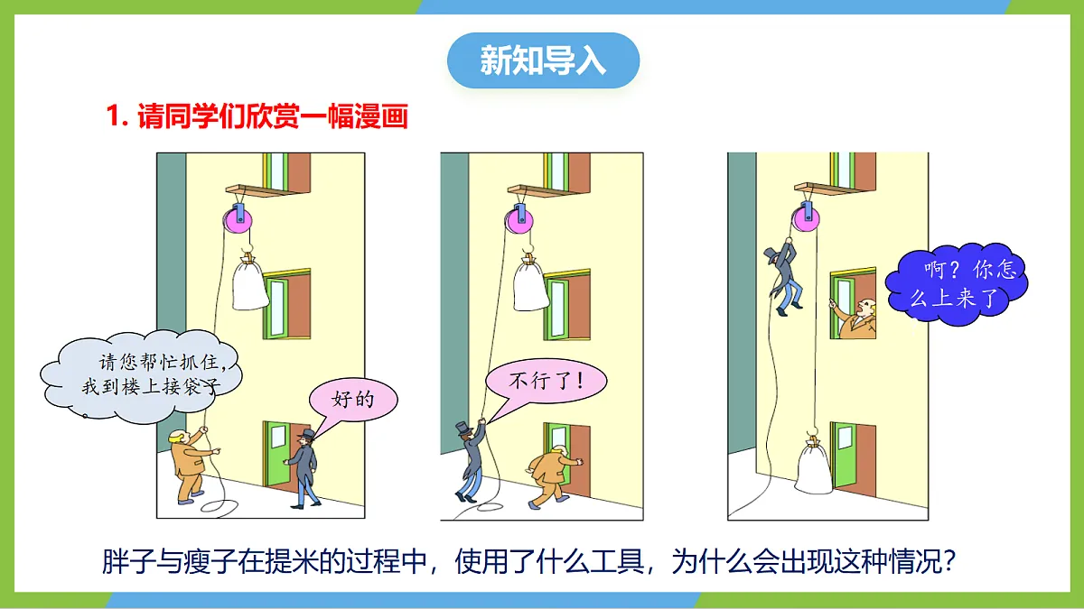 11.2《滑轮》第1课时课件 苏科版物理九上第3页