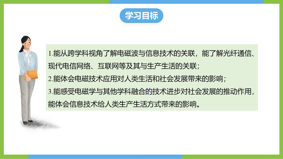 （核心素养）20.3《 跨学科：电磁波与信息技术》课件沪科版物理九年级全册第3页