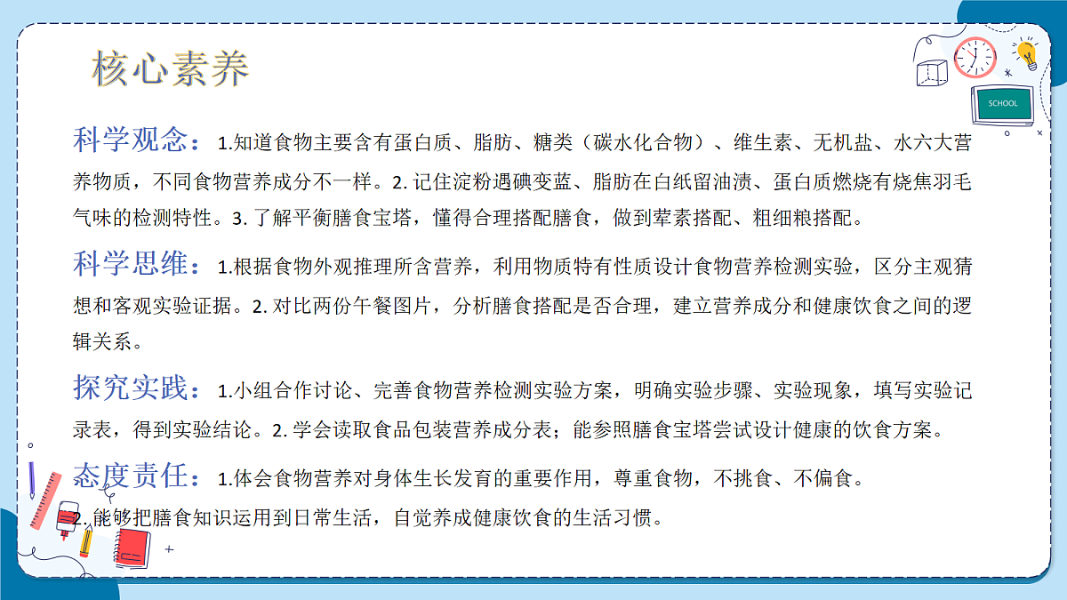 4.17 食物的营养（教学课件）【含AI动画】科学青岛版五年级上册（新教材）第3页